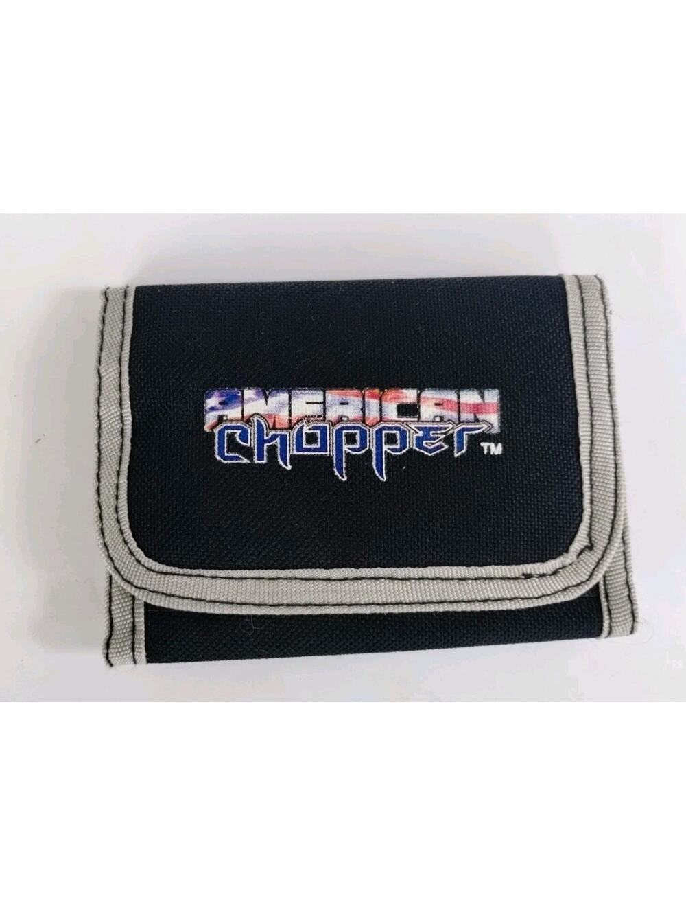American Choppers Orange County Vintage Hook & Loop Mens Wallet 2005 RARE FIND